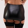 Playful Promises Iris Roll-On Girdle Black Leatherette-thumb  38/UK10 - 54/UK26 PP-SB-3316-BLE