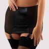 Playful Promises Iris Roll-On Girdle Black Leatherette-thumb  38/UK10 - 54/UK26 PP-SB-3316-BLE