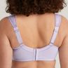 Miss Mary Jacquard & Lace UW Bra Lavender-thumb Underwired full cup bra with stretch lace cups. 75-110, D-G MM-2166-09/LAV