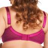 Nessa Joanna Soft UW Bra Amaranth-thumb Underwired non-padded balconnet with double layer mesh and stretch lace cups. 65-100, E-O JOA-550-AMA