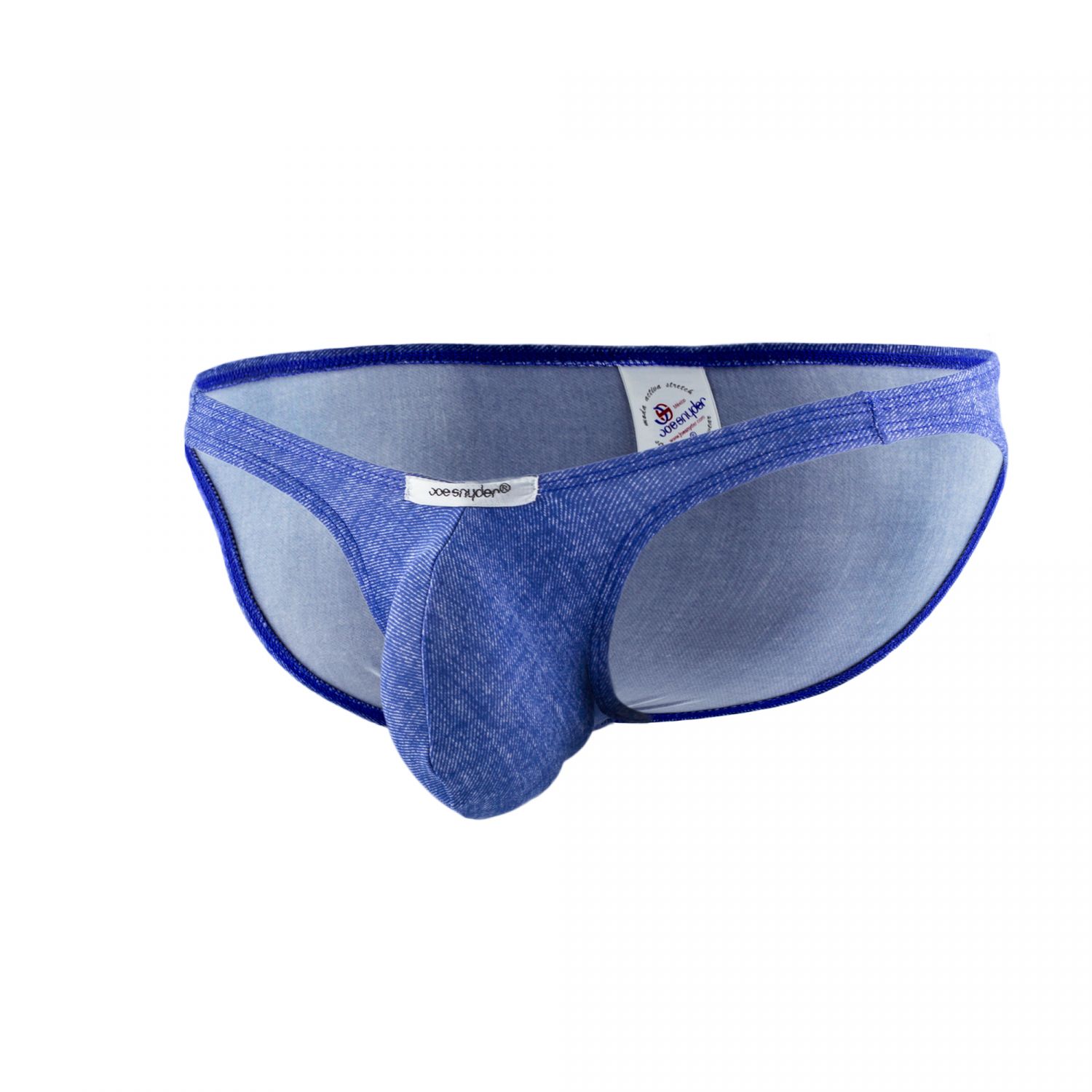 Joe Snyder Underwear Bulge Full Bikini Brief Denim Blue BUL04 | men's ...
