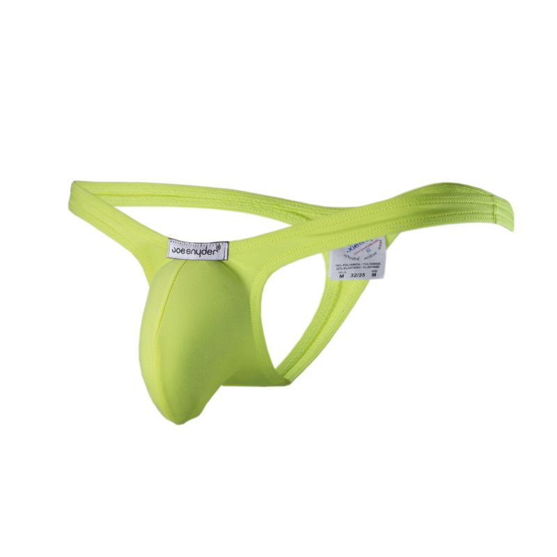 Joe Snyder Underwear Bulge Thong Yellow BUL02 (POL) | men's underwear ...