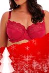 Fantasie Reflect UW Soft Side Support Bra Red-thumb Underwired, unpadded side support bra. 65-95, D-M FL101801-RED