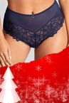 Panache Allure Deep Brief Navy-thumb  36-46 10764-NAVY