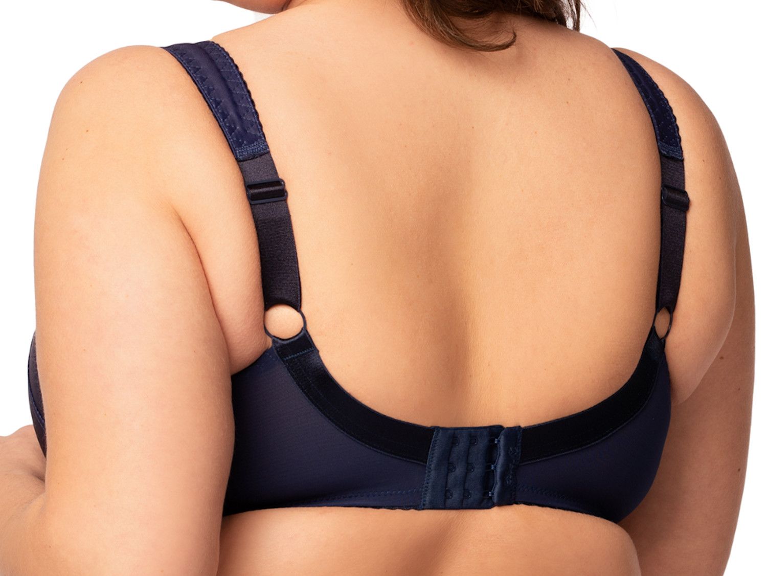Women Padded Bra with Soft Cups, Navy
