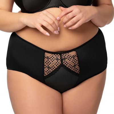 Nessa Ksymena Midi Briefs Black  M/38-40 - 5XL/50-52 KSY-NO2-BLK