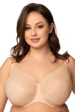 Figleaves Fuller Bust Pimlico sheer mesh underwire bra in ivory - ShopStyle