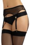 Cette Lulu Suspender Belt Black-thumb  S-XL & 2XL-4XL U300-902/BLK