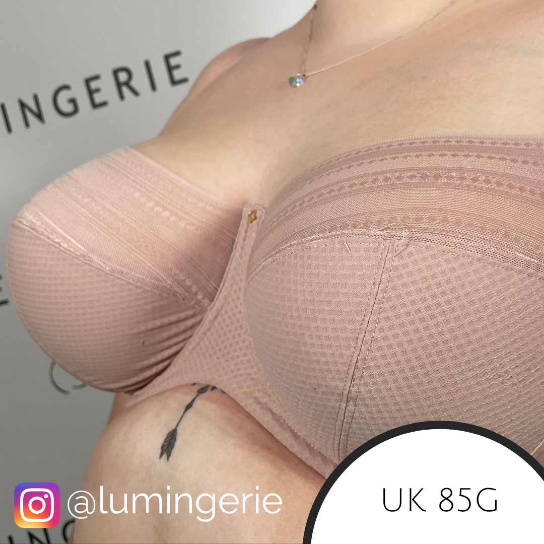 Buy DD-GG White Recycled Lace Comfort Full Cup Bra 40G | Bras | Argos