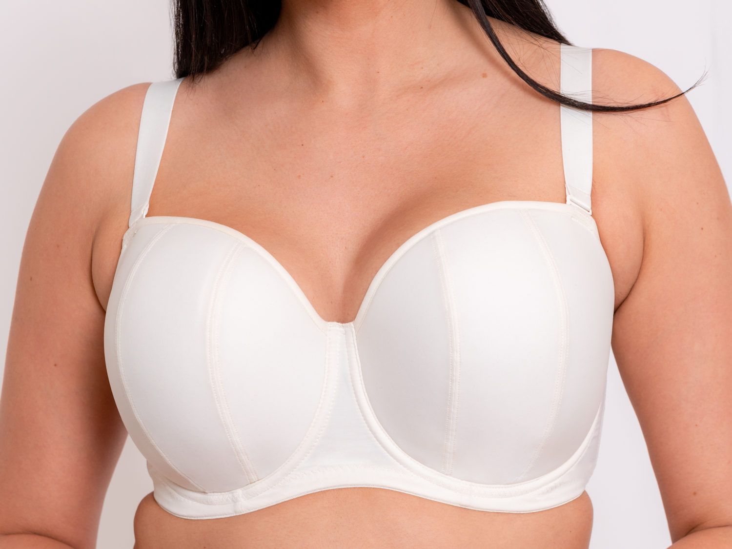 Strapless Multiway Underwired Bra Natural Ivory Colour Size 30D