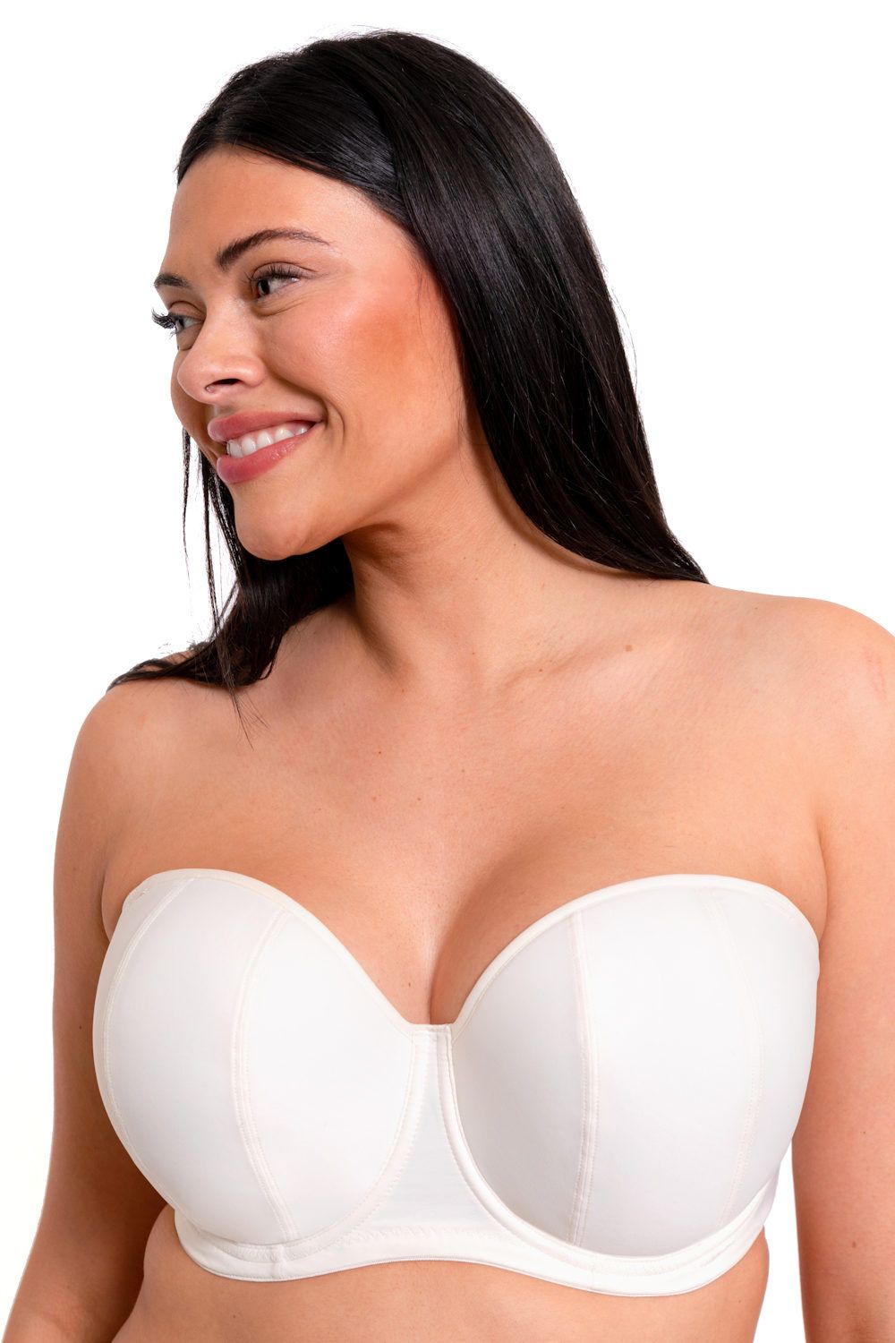 32E Curvy Kate Luxe Strapless Multiway Full Coverage Underwire Bra