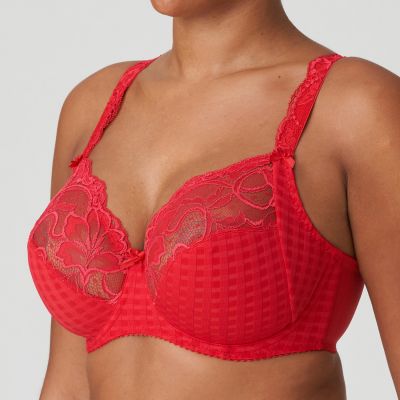 PrimaDonna Madison UW Full Cup Bra Scarlet Underwired, non-padded full cup bra 70-100, D-I 01621-20/21-SCA