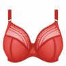 Elomi Matilda UW Plunge Bra Haute Red-thumb Underwired, full cup plunge bra. 70-100, E-O EL8900-HAD