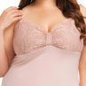 Nessa Milena Nighty Peachy Pink-thumb Sleeveless nightie with adjustable straps. S / 36-38 - 5XL / 50-52 547-II-pink