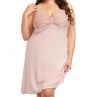 Nessa Milena Nighty Peachy Pink-thumb Sleeveless nightie with adjustable straps. S / 36-38 - 5XL / 50-52 547-II-pink