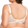 Nessa Milena Soft UW Bra Ecru-thumb Underwired non-padded balconnet with double layer mesh and lace cups. 65-100, E-O N-550-ECR