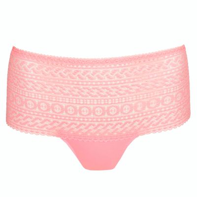 PrimaDonna Montara Luxury Thong Pink Parfait All lace brazilian thong to match with your Montara bra. S/38 - 3XL/48 0663381-PPF