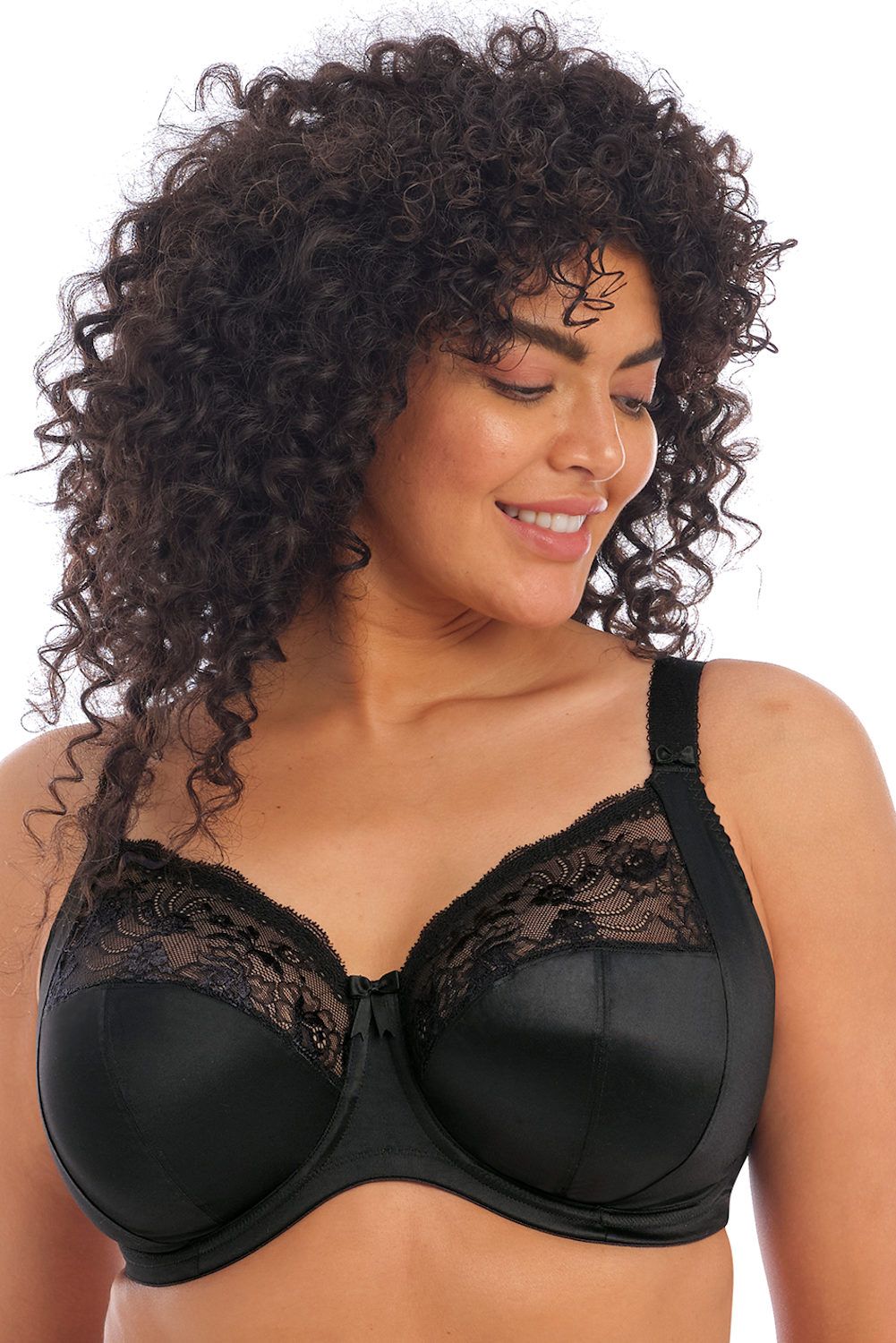 Smooth Black Moulded Bra from Elomi
