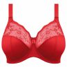 Elomi Morgan UW Banded Bra Haute Red-thumb Underwired, non-padded banded bra in full cup 70-100, E-O EL4111-HAD