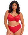 Elomi Morgan UW Banded Bra Haute Red-thumb Underwired, non-padded banded bra in full cup 70-100, E-O EL4111-HAD