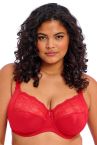 Elomi Morgan UW Banded Bra Haute Red-thumb Underwired, non-padded banded bra in full cup 70-100, E-O EL4111-HAD