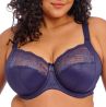 Elomi Morgan UW Banded Bra Midnight-thumb Underwired, non-padded banded bra in full cup. 70-100, E-O EL4111-MIH