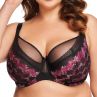 Nessa Nancy Soft UW Bra Pink Knit-thumb Underwired non-padded balconnet with double layer mesh and lace cups. 65-100, E-O N-550