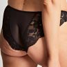 Panache Nina Low Rise Brazilian Black Leopard-thumb Low waist brazilian to match the Nina bra. 34-46 10942/BLE