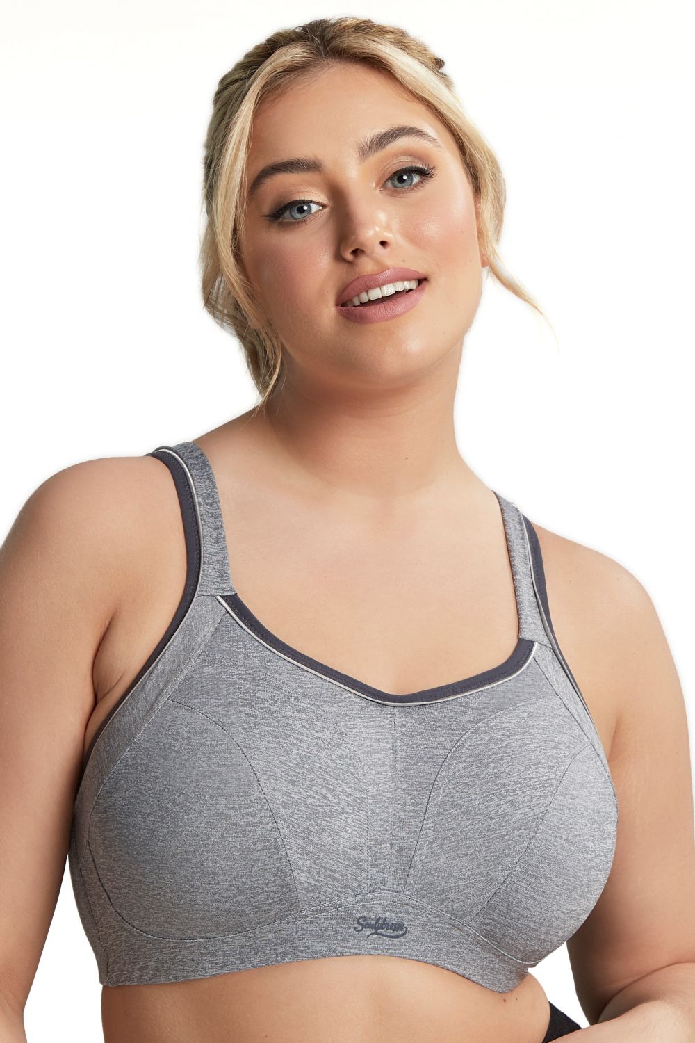 Enell Enell Sports Bra White  Lumingerie bras and underwear for big busts