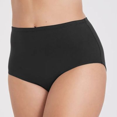 Miss Mary Organic Cotton Maxi Brief Black  34/36 - 54/56 8422-06/BLK