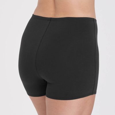 Miss Mary Organic Cotton Short Boxer Black  34/36 - 54/56 8423-06/BLK