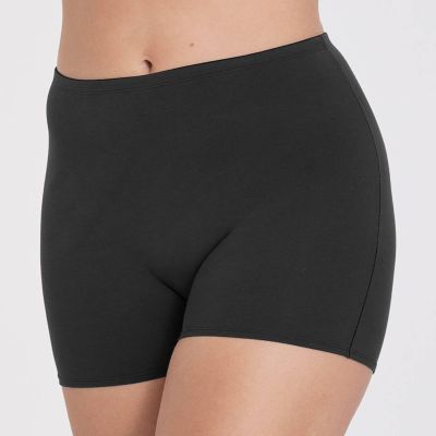 Miss Mary Organic Cotton Short Boxer Black  34/36 - 54/56 8423-06/BLK