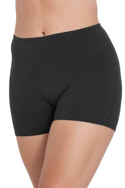 Miss Mary Organic Cotton Short Boxer Black  34/36 - 54/56 8423-06/BLK