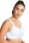 Panache Sport 5021 Power UW Padded Sports Bra White-thumb Underwired, padded sports bra 60-90, D-J 5021