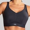 Panache Sport Endurance UW Non-Padded Sports Bra Black-thumb Underwired, non-padded sports bra with racer back option. 60-90, D-M 5022-BLK