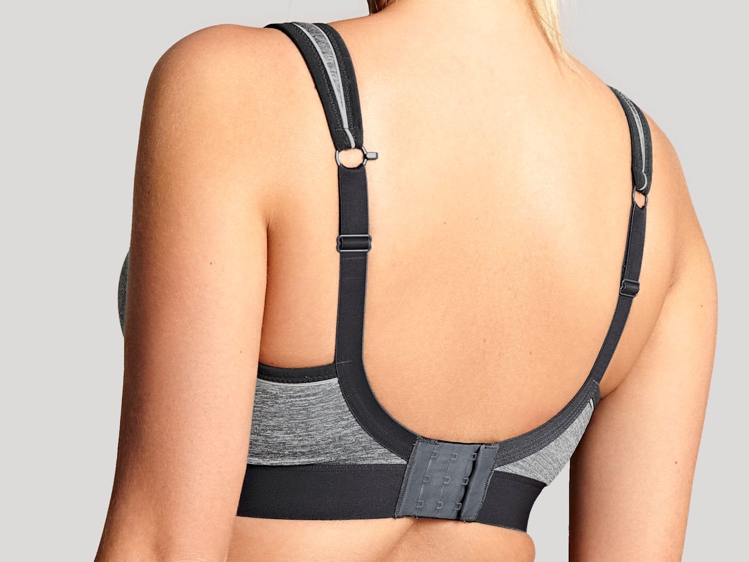Sculptresse Wired Non Padded Sports Bra - Charcoal Marl