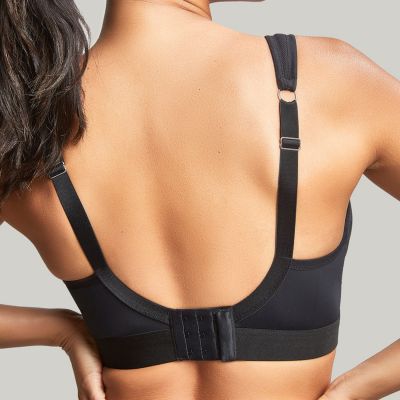 Panache Sport 7341B Boundless Non Wired Padded Sports Bra Black Non wired, padded sports bra. 60-90, D-M 7341B-BLK