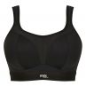 Panache Sport 7341B Boundless Non Wired Padded Sports Bra Black-thumb Non wired, padded sports bra. 60-90, D-M 7341B-BLK