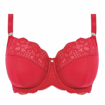 Fantasie Reflect UW Soft Side Support Bra Red Underwired, unpadded side support bra. 65-95, D-M FL101801-RED