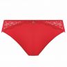 Fantasie Reflect Midi Brief Red-thumb Midi brief with lace decorations. XS-2XL FL101850-RED