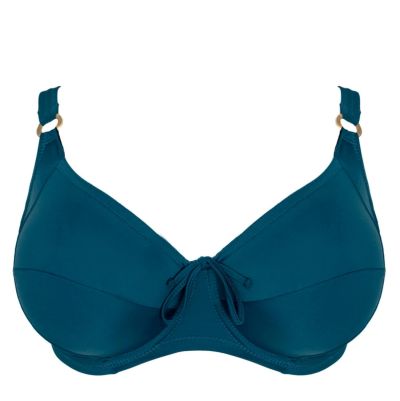 Plaisir Riviera UW Full Cup Bikini Bra Baltimora Amalfi Underwired, non-padded bikini bra. 80-105 D-H T0027-26/AMA