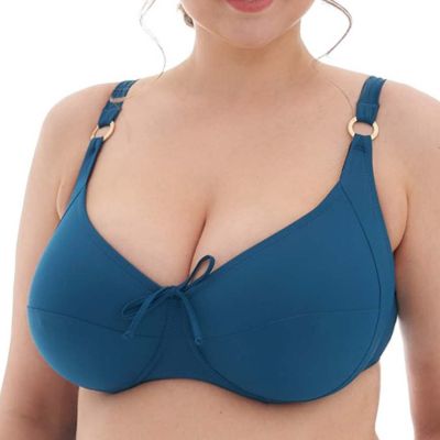 Plaisir Riviera UW Full Cup Bikini Bra Baltimora Amalfi Underwired, non-padded bikini bra. 80-105 D-H T0027-26/AMA