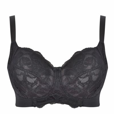 Panache Rocha NW Full Cup Bra Black Non-wired, non-padded full cup bra. 60-90, D-M 10345-BLK