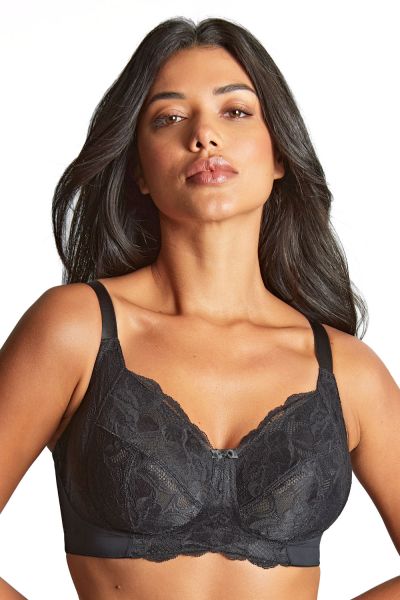 Panache Rocha NW Full Cup Bra Black Non-wired, non-padded full cup bra. 60-90, D-M 10345-BLK