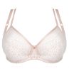 Gorsenia Romantic Vibe Soft Bra Beige & Cream-thumb Underwired, non-padded bra with decorative double straps. 70-100, D-M K852