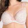 Gorsenia Romantic Vibe Soft Bra Beige & Cream-thumb Underwired, non-padded bra with decorative double straps. 70-100, D-M K852