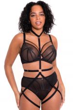 Rules of Distraction Body Harness Black