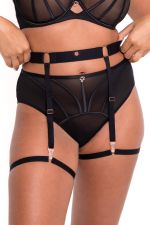 Rules of Distraction Suspender Black