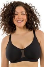 Simplicity Wire Free Bra Black