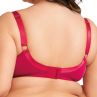 Nessa Sonata Soft UW Bra Raspberry-thumb Underwired, unpadded soft cup lace balconnet. 65-110, D-P SON-N500-MAL